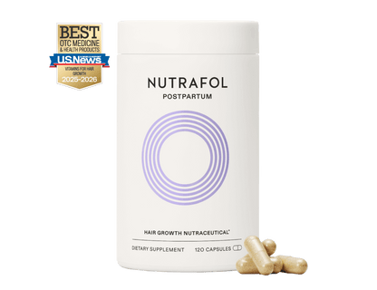 Nutrafol* Women's Hair Growth Supplements, Clinically Tested for Visibly Thicker and Stronger Hair, Dermatologist Recommended