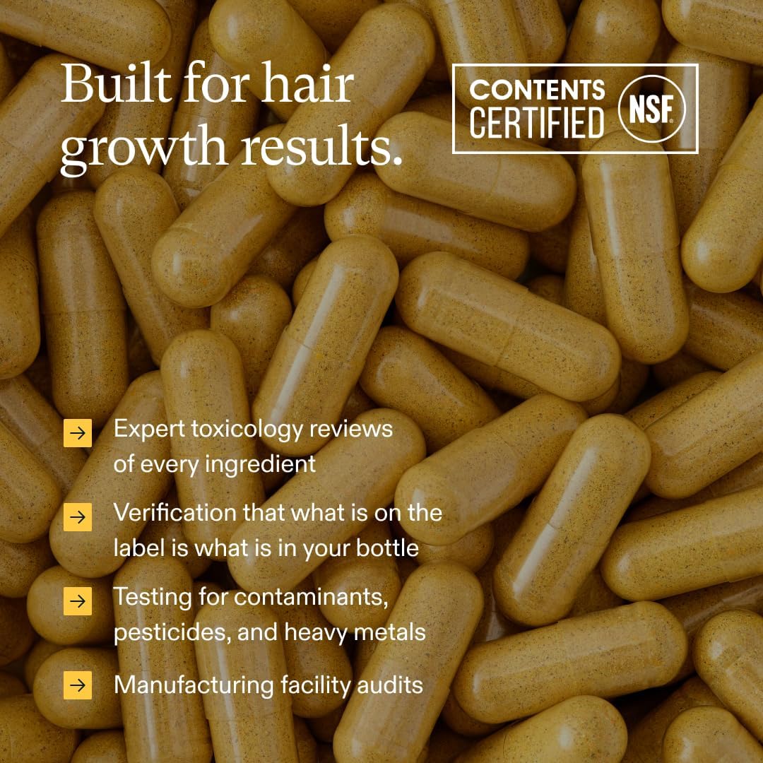 Nutrafol* Women's Hair Growth Supplements, Clinically Tested for Visibly Thicker and Stronger Hair, Dermatologist Recommended